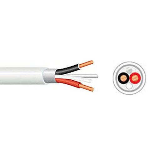 1.5mm x 2Core + Earth Cable Black 100mtr Roll plus per mtr