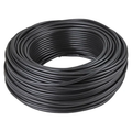 0.5mm x 2core Cabtyre cable Black 100M Roll