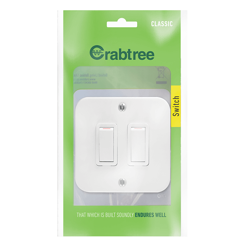 2Lever Industrial Switch Crabtree 18081/101