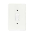 1Lever 2Way Switch + Cover 2x4 Crabtree 18014/101