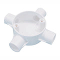 20MM PVC 4Way Conduit Box B303