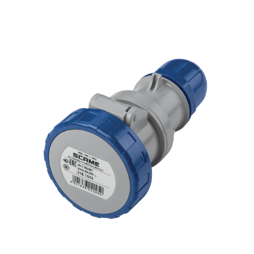 318.1643 16A 3P CEE 230V Inline Female Coupler