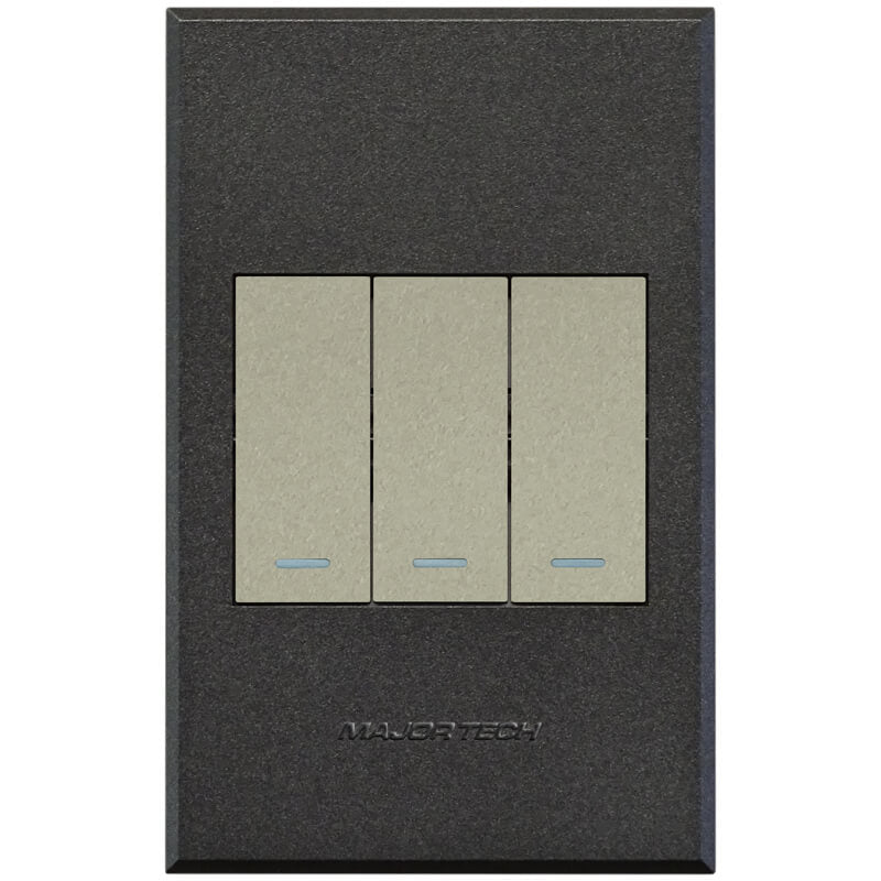 3V123 3Lever 2Way Switch 100x50mm Veti3 - Colour Options