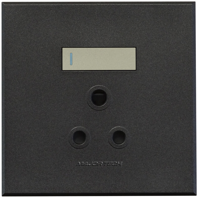1x16A Single Socket Outlet 100x100mm Veti - Colour Options