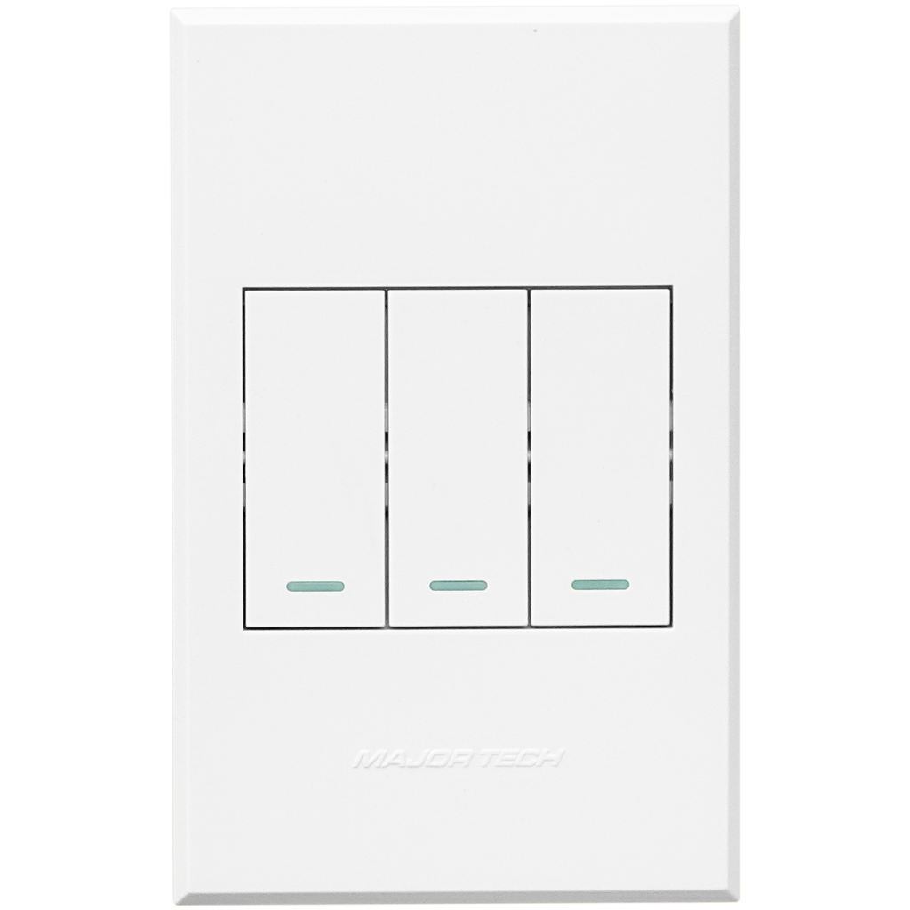 3V113 3Lever 1Way Switch 100x50mm Veti3 - Colour Options