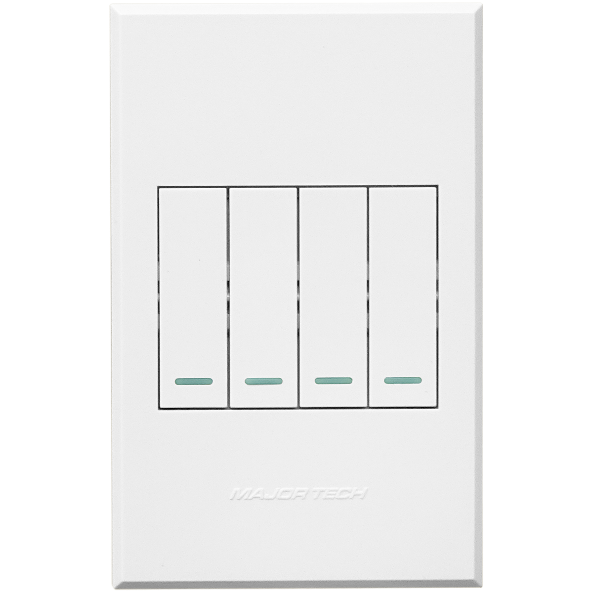 3V124 4Lever 2Way Switch 100x50mm Veti3 - Colour Options