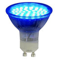 4W LED GU10 Colour Lamps - Various Colours