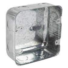 4x4 Galvanised Wall Box