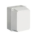 686.404 IP56 100x100x80mm PVC Housing Opaque High Lid Junction Box