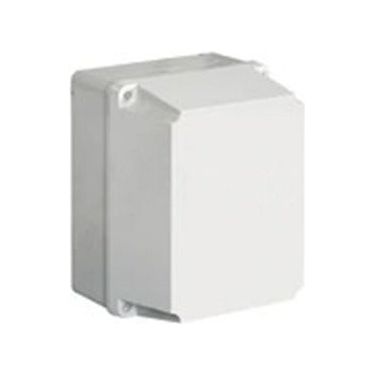 686.404 IP56 100x100x80mm PVC Housing Opaque High Lid Junction Box