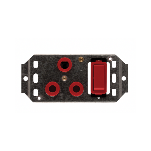 Power Skirting Socket 16A 3pin Dedicated 6896HD - Colour Options