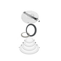 6W LED Round IRIS 2 IN 1 Ceiling Light Magnetic Trims