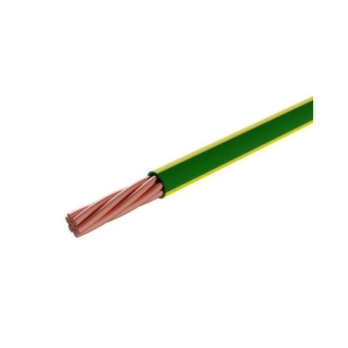 35mm House Wire - Green/Yellow General Purpose, Per Metre