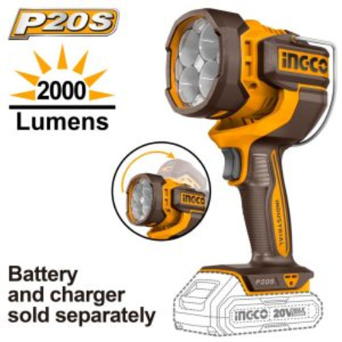 CWLI20885 Work Lamp 20V PS+C/L 2500Lumens