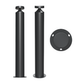 LED Bollard 12W 4CCT IP65 Round Black FUJI FB003