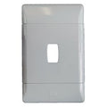 G000-P 1Lever Grid Plate 2x4 White - CBI Range