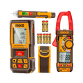 INGCO HLDD241202 Laser Distance Detector 3 Piece Combo Kit
