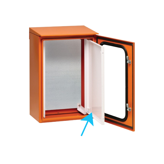 ID06 White Internal Door Kit for HE206 Enclosures