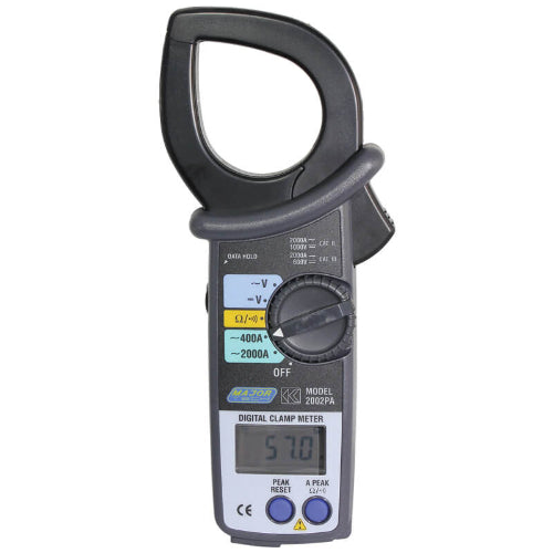 Kyoritsu K2002PA AC Clamp Meter CAT III 600V 2000A