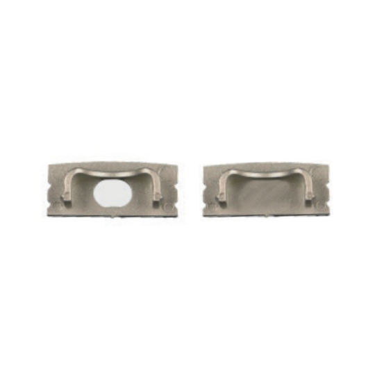 LED Strip Light Aluminium Profile End Cap CH44 - 2Pair