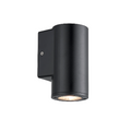 LED Wall Light Round Down GU10 R334 Matt Black