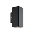 LED Wall Light Square Up/Down GU10 R331 Matt Black