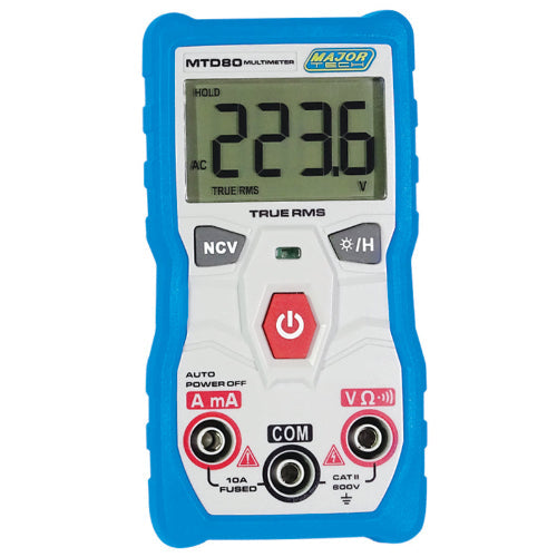 Major Tech MTD80 TRMS Compact Smart Multimeter CAT III 600V