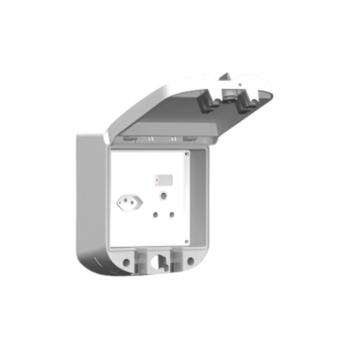 PSO-2 Stealth IP65 Double Industrial Weatherproof Socket 040-955