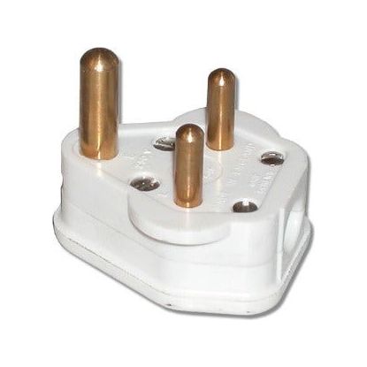 Plug Top 5A 3Pin PVC Crabtree