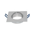 DOWNLIGHTER R219 SILVER SQUARE 92MM