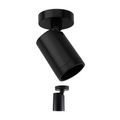 R341 Coastline 1Light Black GU10 Surface Mount Spotlight