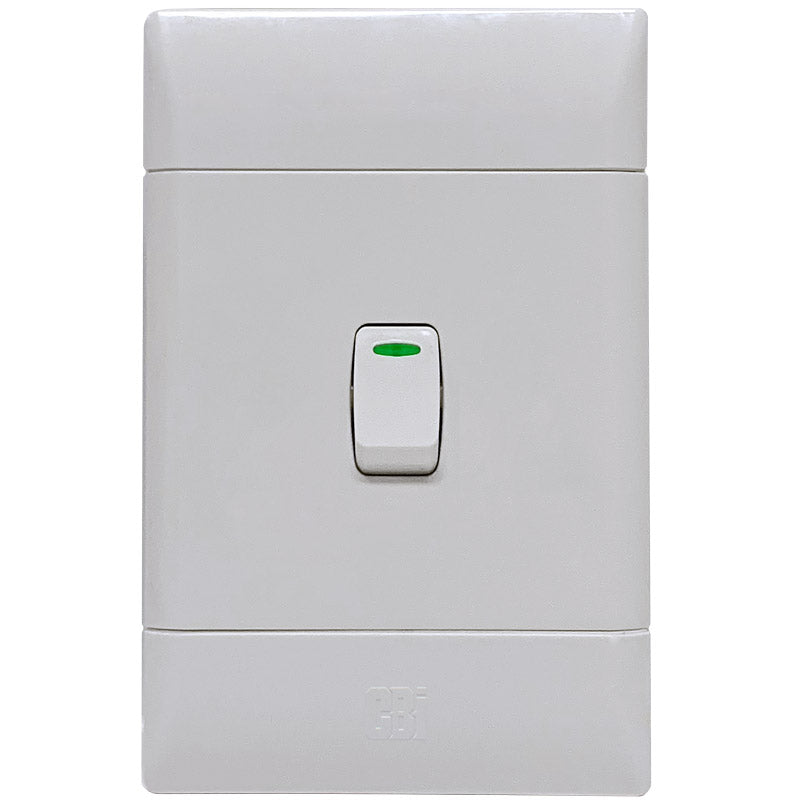 SUL121 1Lever 2Way 16A Light Switches Ultra Range 2X4