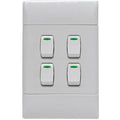 SUL125 4Lever 2Way 16A Light Switches Ultra Range 2X4