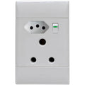 SUP681 16A 2x4 Combination Socket Outlet Vertical