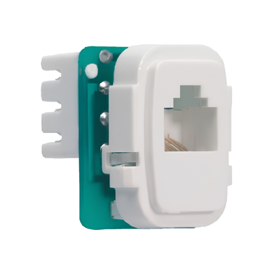 TI657-P RJ11 Telephone Insert White - CBI Range