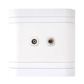 TV + Satelite 4X4 Switch Lesco L44SATVW