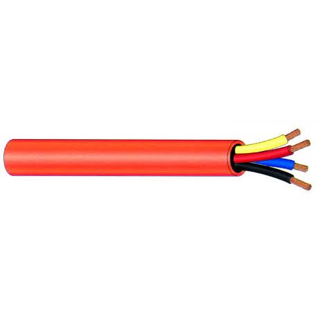 6MM X 4CORE Orange Trailing Cable Per Metre
