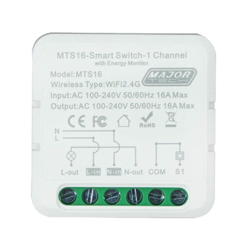 MTS16 16A Smart Switch Module