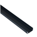 LED Strip Light Aluminium Profile Slim27 2M CH70 - Surface Mount - Black