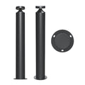 LED Bollard 12W 4CCT IP65 Round Black FUJI FB003