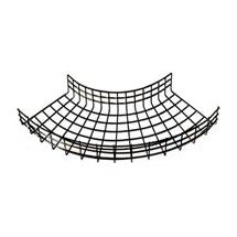 Wire Mesh Cable Tray 100X50MM Horizontal Bend 90°, R450